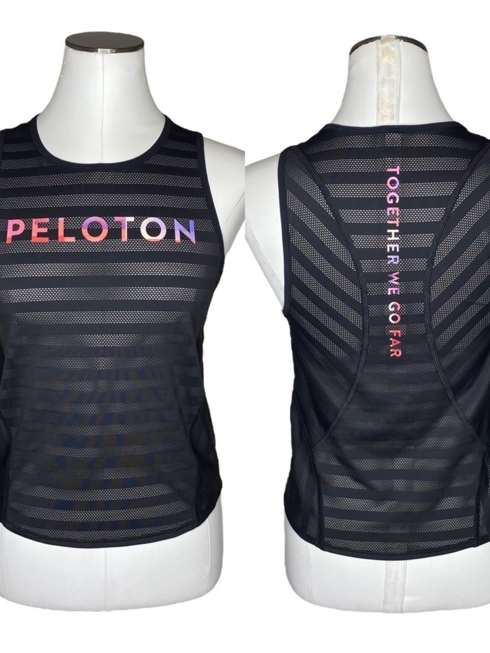 Lululemon - Mesh Stripe Racerback Lightweight Performance Tank - Size Unknown